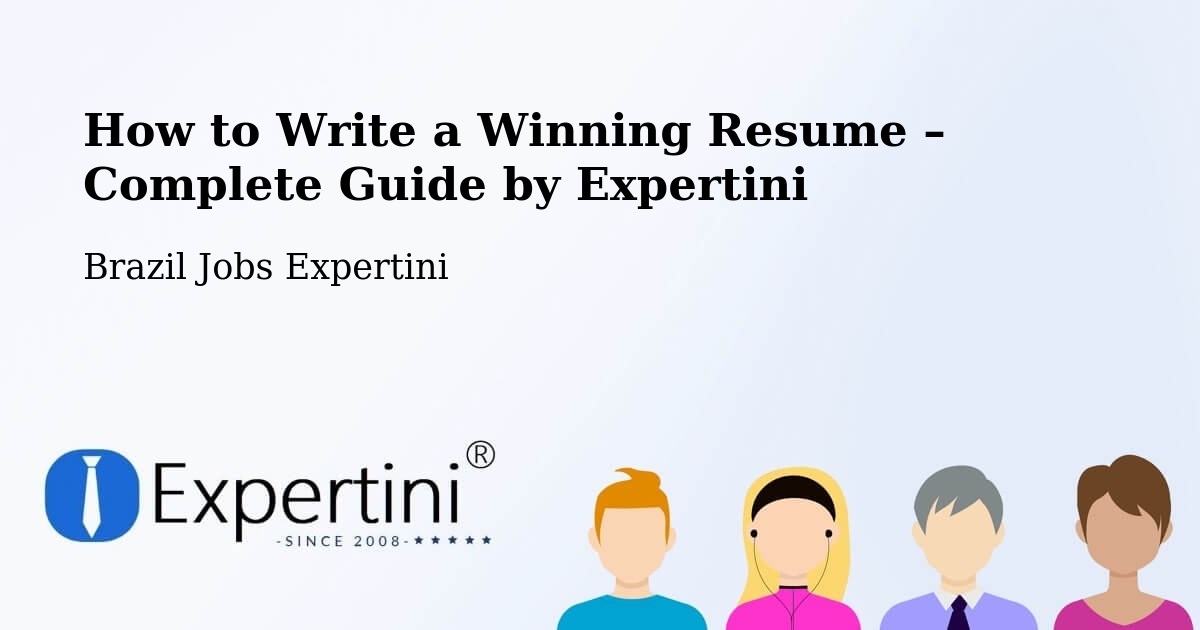 Resume Writing Guide for Job Seekers – Cosmópolis - Cosmópolis, Brazil Jobs Expertini
