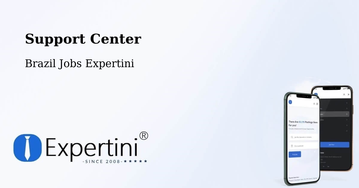 Support Services – Cosmópolis - Brazil Jobs Expertini